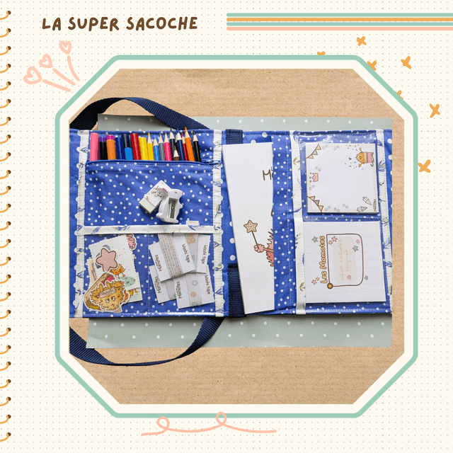 🖍️ La super sacoche d'activités créatives nomade pour les enfants
