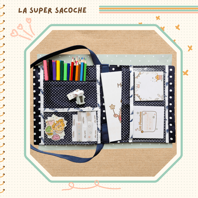 🖍️ La super sacoche d'activités créatives nomade pour les enfants