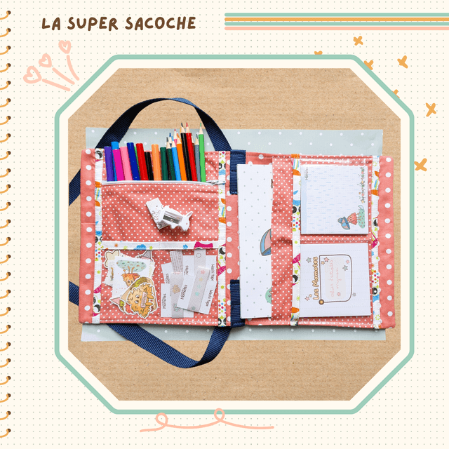 🖍️ La super sacoche d'activités créatives nomade pour les enfants