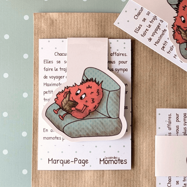 Le super marque-page momote lectrice