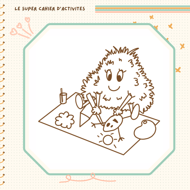 Cahier d'activités format 10x10,5