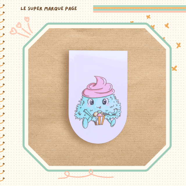Le super marque-page momote glace à l&#039;italienne